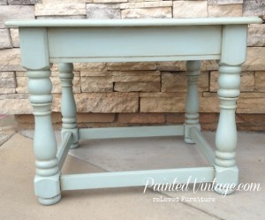 Blue Refreshed End Tables