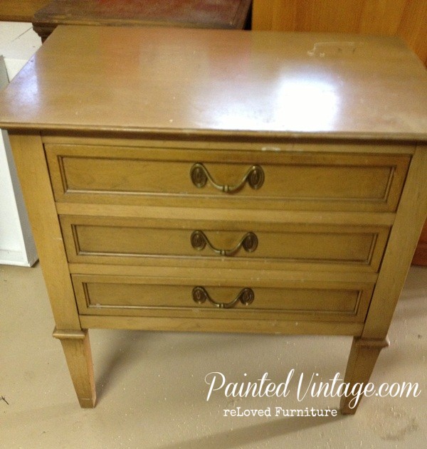 Vintage Drexel Nightstands Painted Vintage