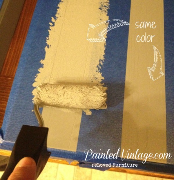 how to paint perfect stripes