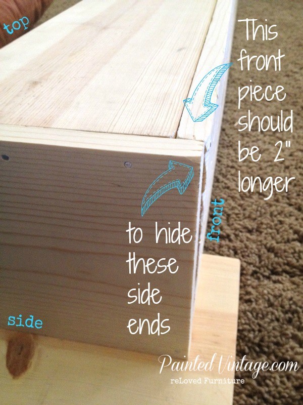 how to DIY wood mantle