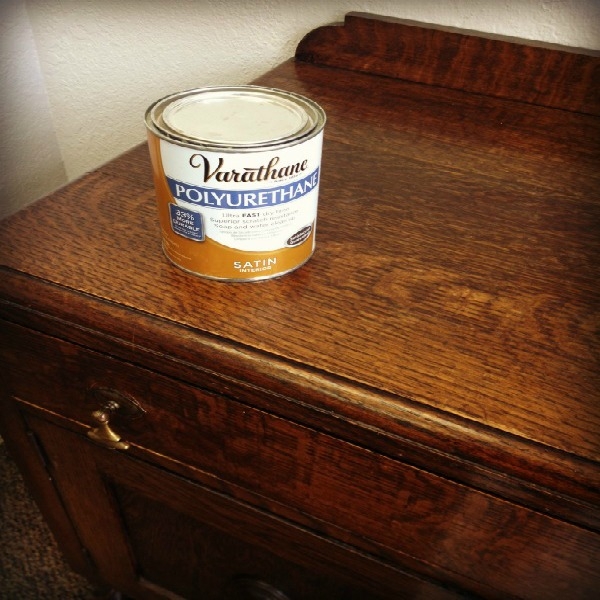 Varathane poly over chalk paint Painted Vintage
