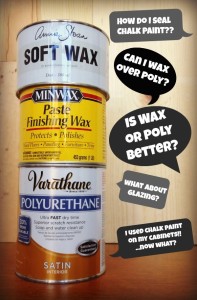 wax or poly over chalk paint